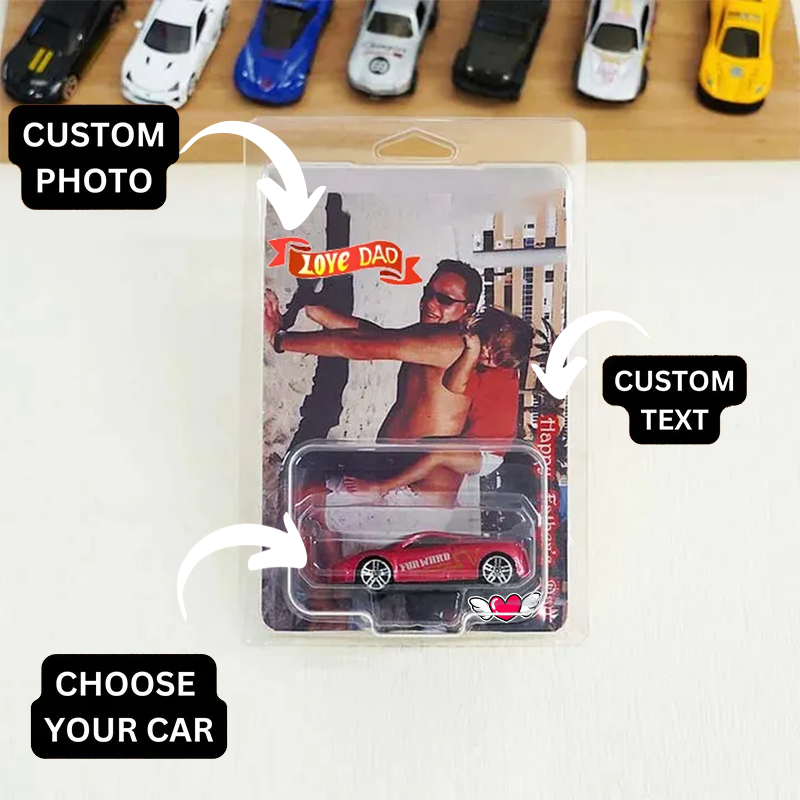 Personalized Lover's Toy Dream Car Dad's Toy Dream Car Packageing