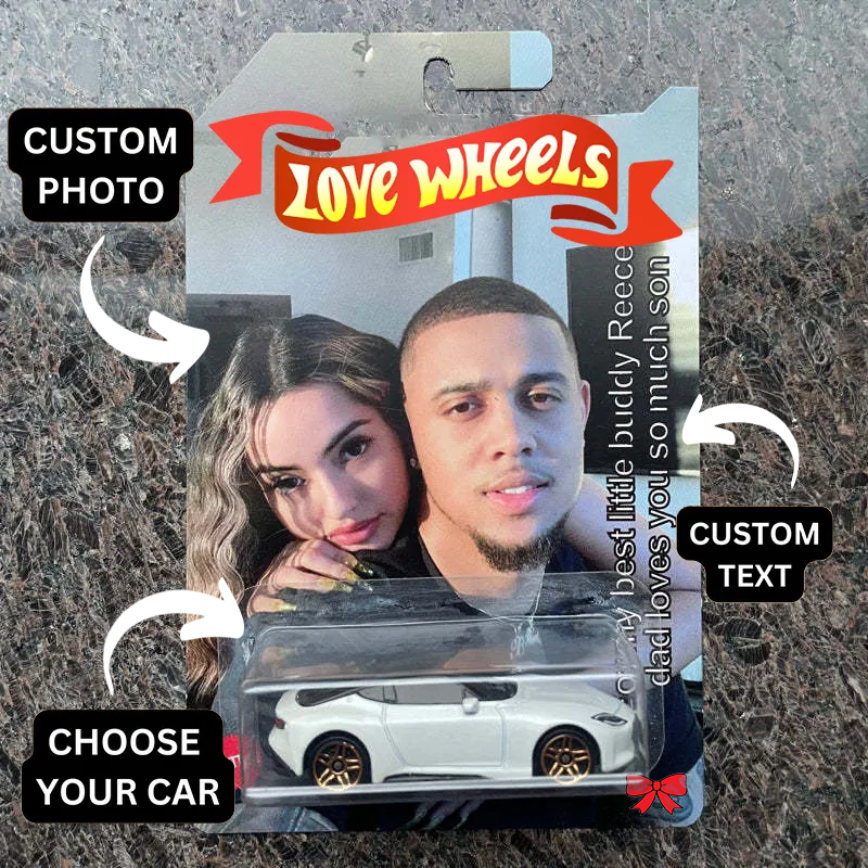 Personalized Lover's Toy Dream Car Dad's Toy Dream Car Packageing